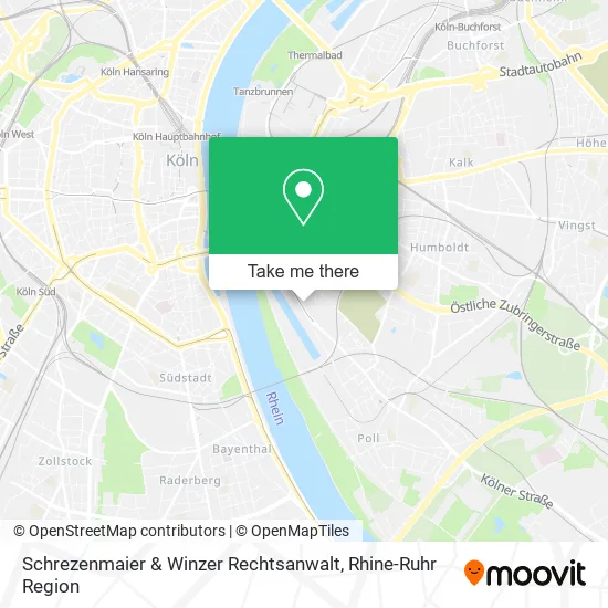 Карта Schrezenmaier & Winzer Rechtsanwalt