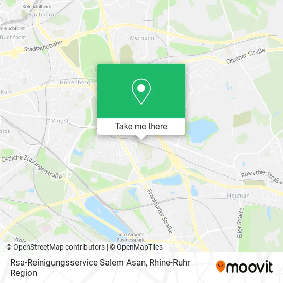 Rsa-Reinigungsservice Salem Asan map