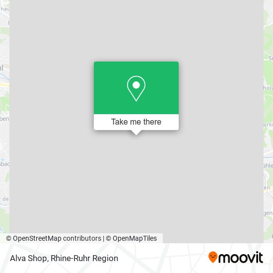 Alva Shop map