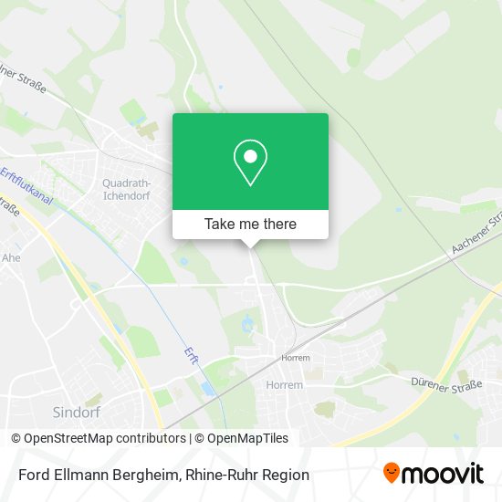 Ford Ellmann Bergheim map