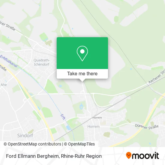 Карта Ford Ellmann Bergheim