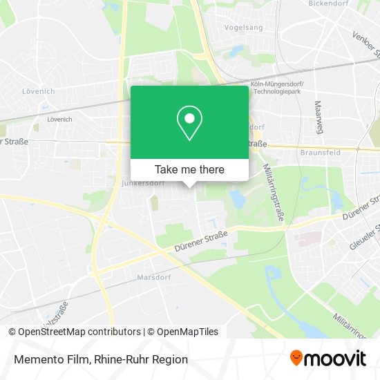 Memento Film map