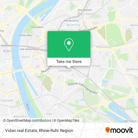 Vidan real Estate map