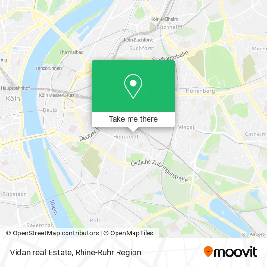 Карта Vidan real Estate