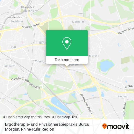 Ergotherapie- und Physiotherapiepraxis Burcu Morgün map