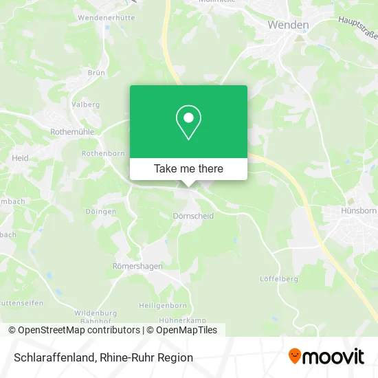 Карта Schlaraffenland