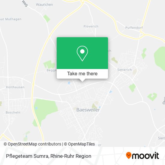 Pflegeteam Sumra map