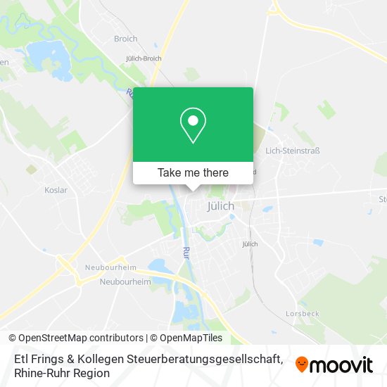 Etl Frings & Kollegen Steuerberatungsgesellschaft map