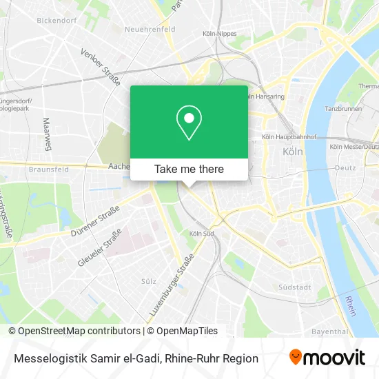 Карта Messelogistik Samir el-Gadi