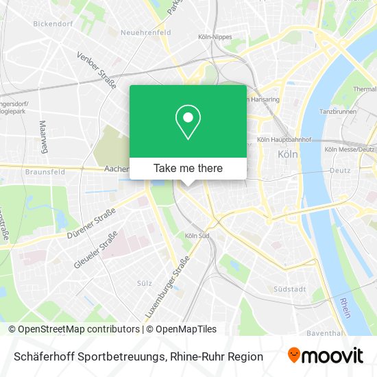 Schäferhoff Sportbetreuungs map