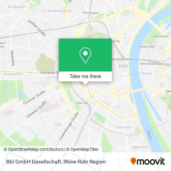 Bbl GmbH Gesellschaft map