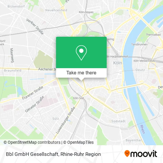 Bbl GmbH Gesellschaft map