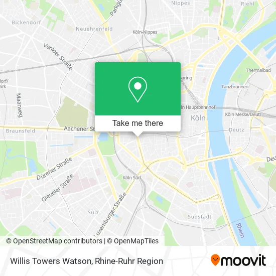 Карта Willis Towers Watson