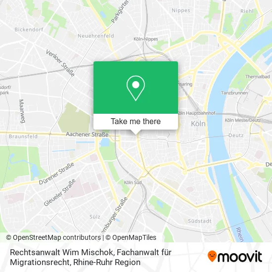 Rechtsanwalt Wim Mischok, Fachanwalt für Migrationsrecht map