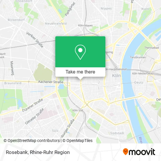 Карта Rosebank