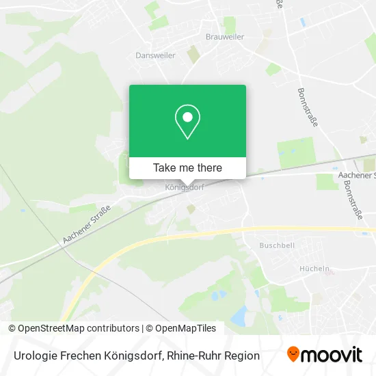 Карта Urologie Frechen Königsdorf