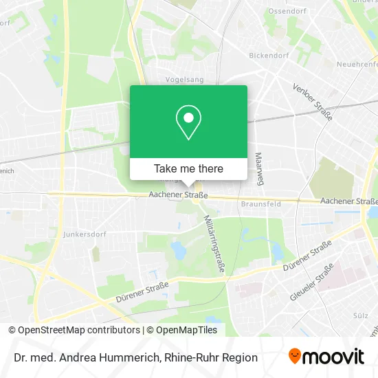 Карта Dr. med. Andrea Hummerich