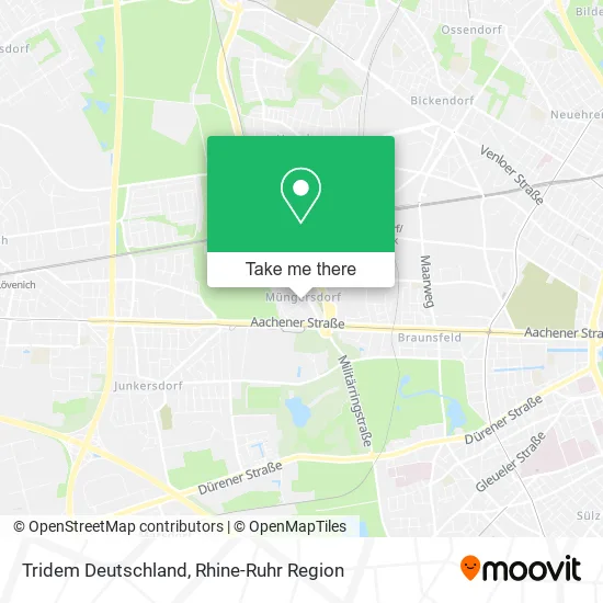 Карта Tridem Deutschland