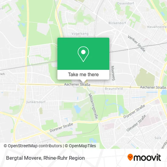 Карта Bergtal Movere