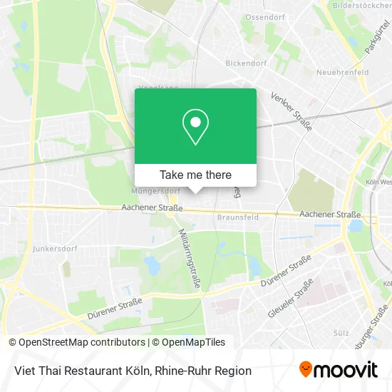 Карта Viet Thai Restaurant Köln