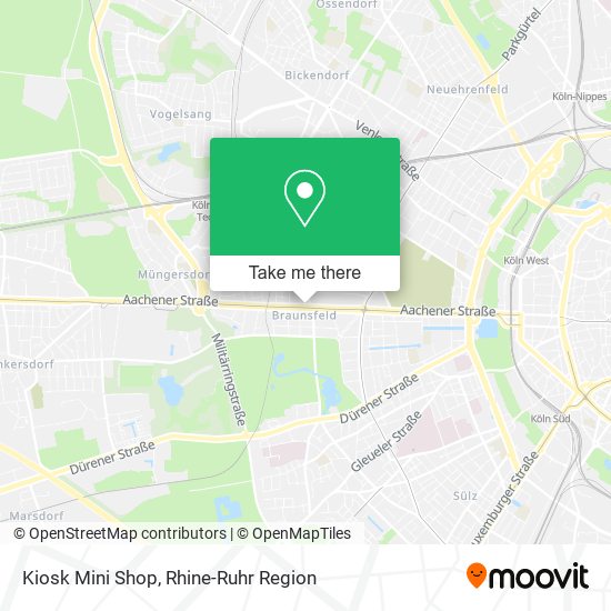 Карта Kiosk Mini Shop