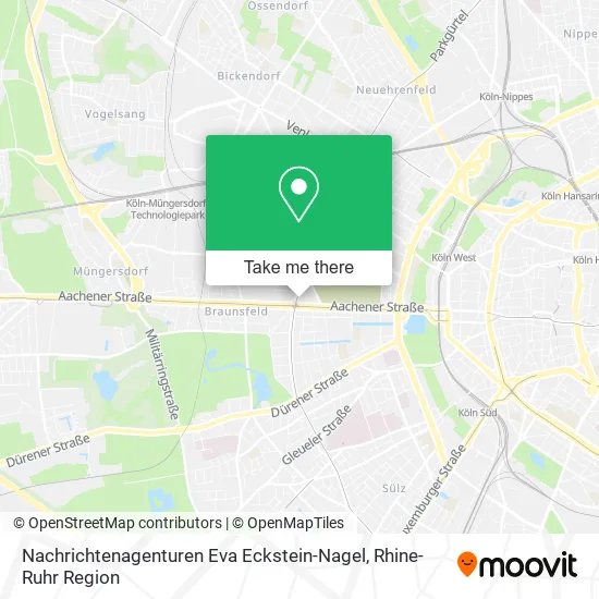 Карта Nachrichtenagenturen Eva Eckstein-Nagel