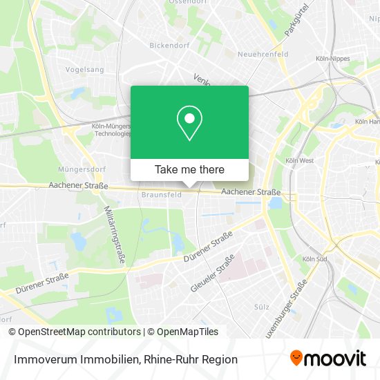 Immoverum Immobilien map