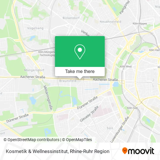Kosmetik & Wellnessinstitut map