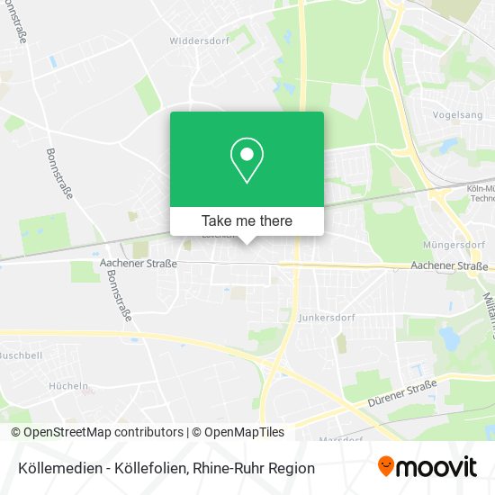 Köllemedien - Köllefolien map