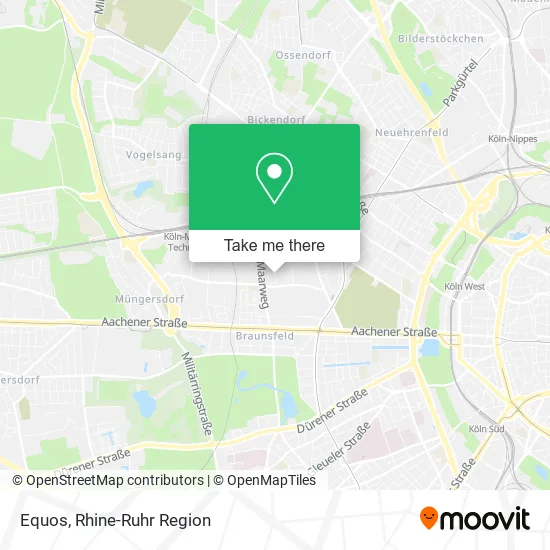 Карта Equos