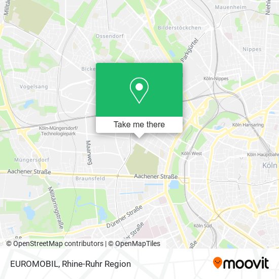 EUROMOBIL map