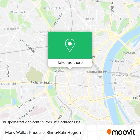 Mark Wallat Friseure map
