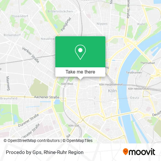 Карта Procedo by Gps