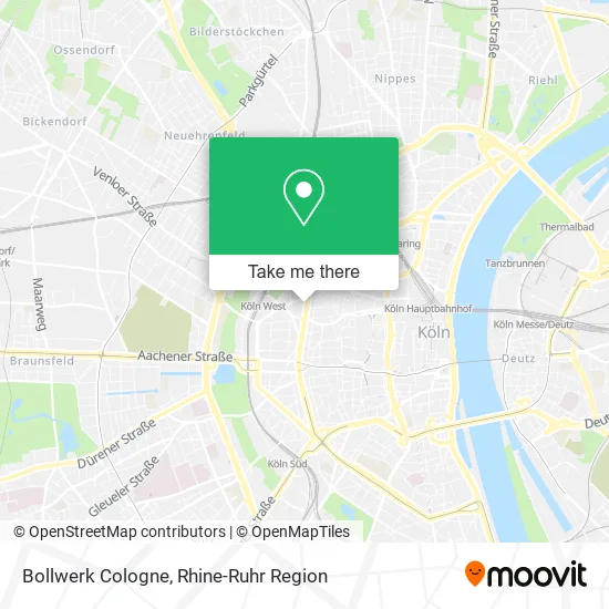 Карта Bollwerk Cologne