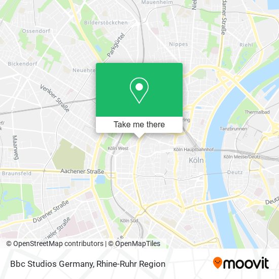 Bbc Studios Germany map