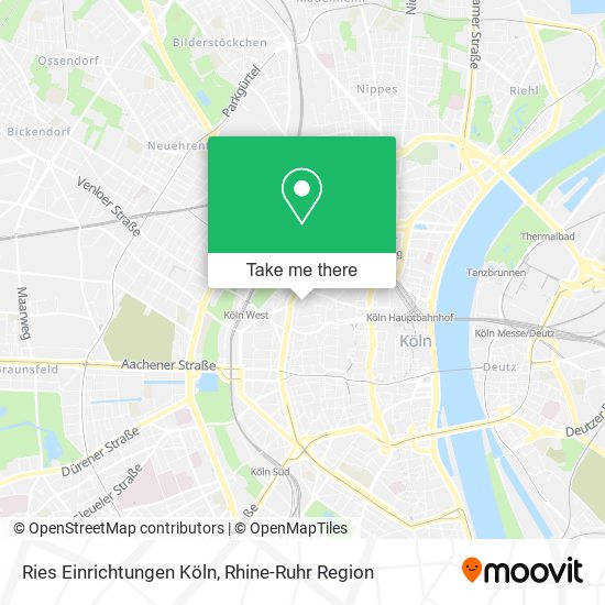 Ries Einrichtungen Köln map