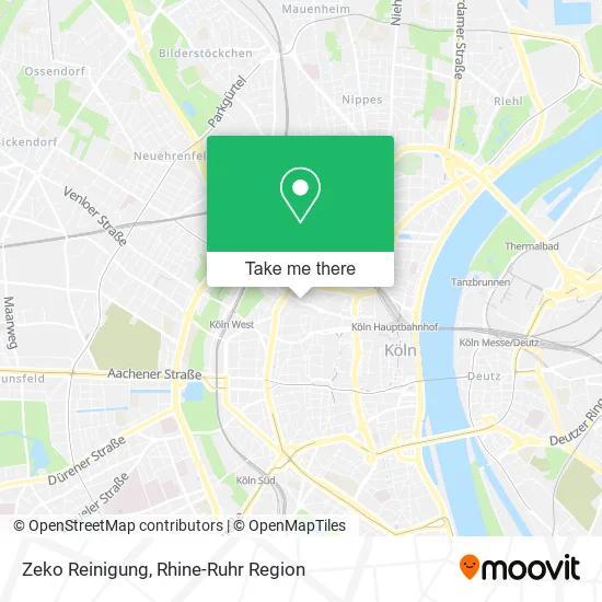 Карта Zeko Reinigung