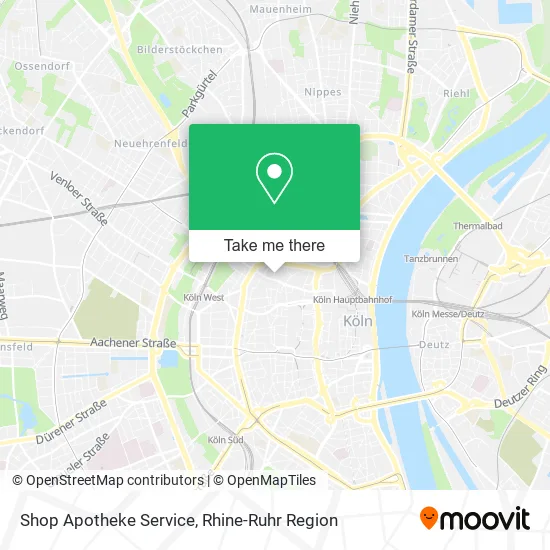 Карта Shop Apotheke Service