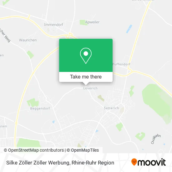 Карта Silke Zöller Zöller Werbung
