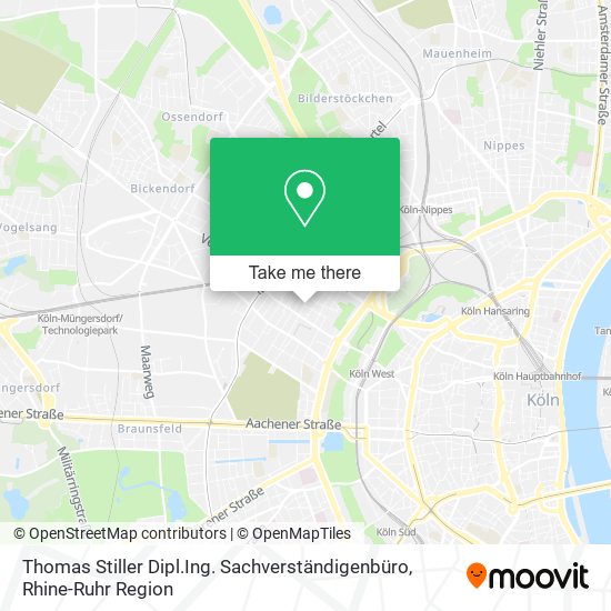 Thomas Stiller Dipl.Ing. Sachverständigenbüro map