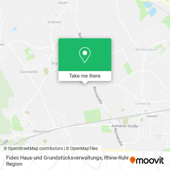 Fides Haus-und Grundstücksverwaltungs map