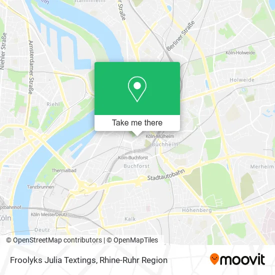Froolyks Julia Textings map