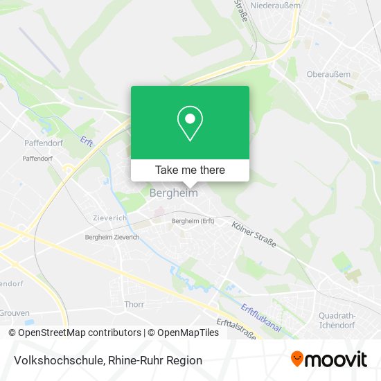 Volkshochschule map