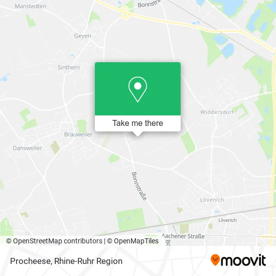 Procheese map