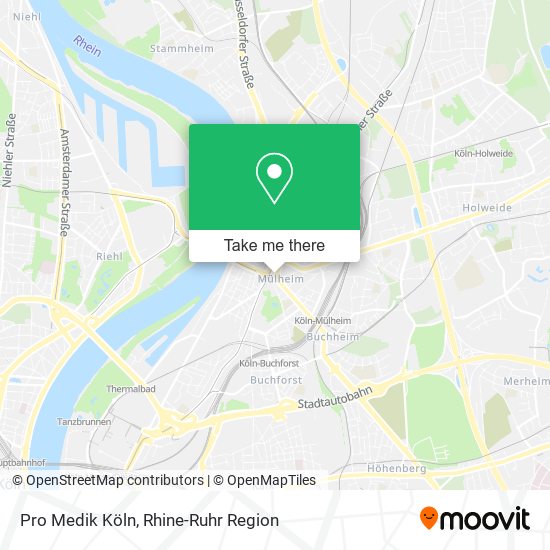 Pro Medik Köln map