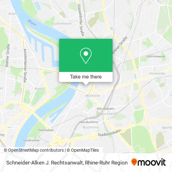 Карта Schneider-Alken J. Rechtsanwalt