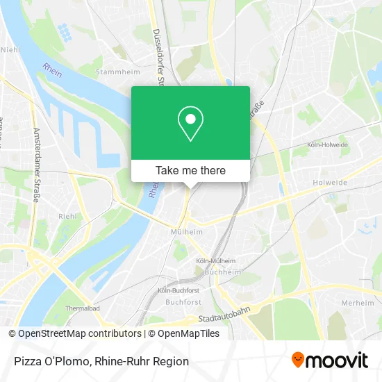 Карта Pizza O'Plomo