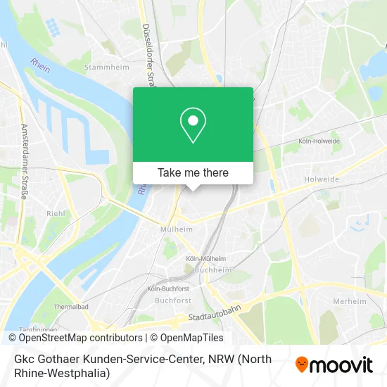 Карта Gkc Gothaer Kunden-Service-Center