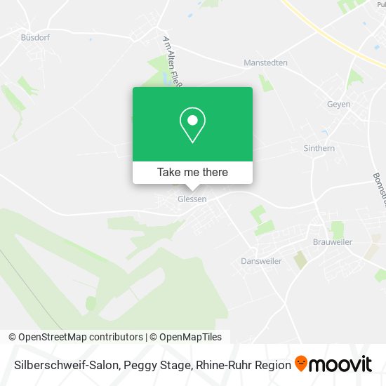 Silberschweif-Salon, Peggy Stage map