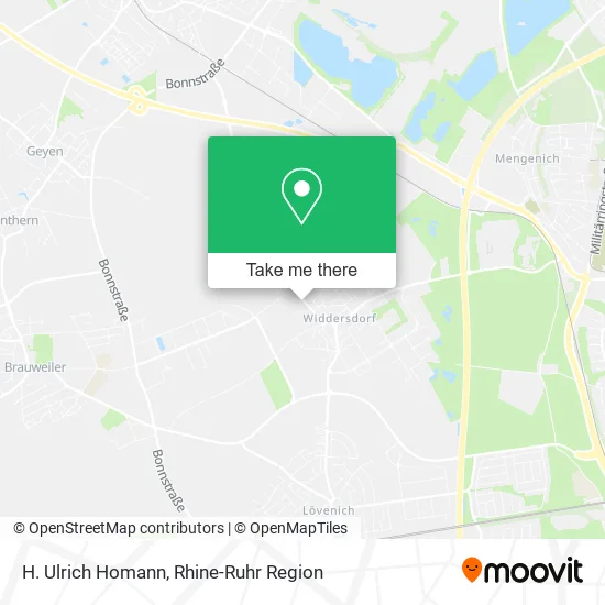 Карта H. Ulrich Homann